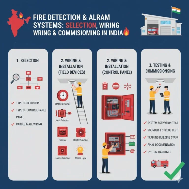 Complete Guide to Fire Detection & Alarm System Installation (IS 2189)
